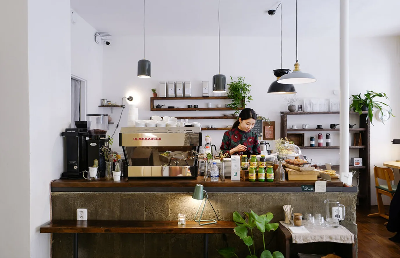 Café interior